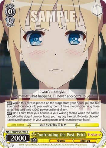 Confronting the Past, Eriri [Saekano: How to Raise a Boring Girlfriend]