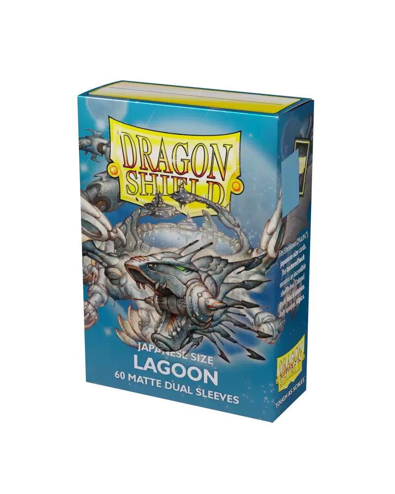 Dragon Shield Lagoon - Matte Dual Sleeves - Japanese Size