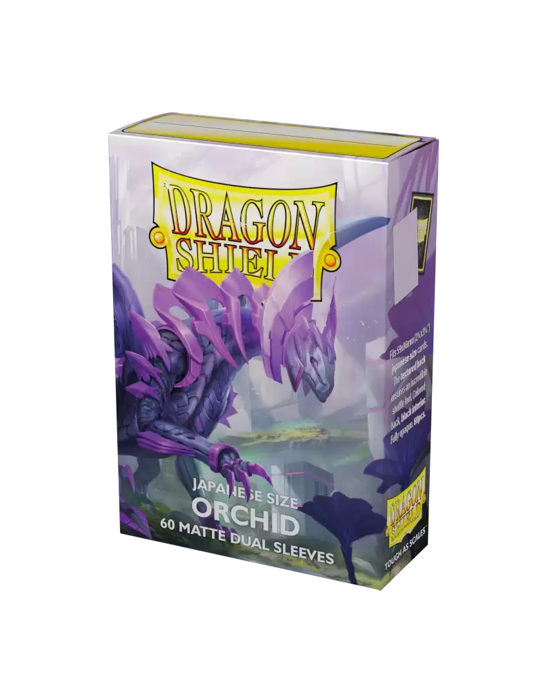 Dragon Shield Orchid - Matte Dual Sleeves - Japanese Size