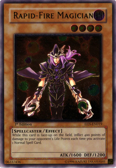 Rapid-Fire Magician [EEN-EN019] Ultimate Rare