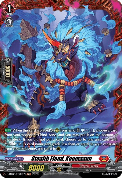 Stealth Fiend, Koumaaun (D-BT08/FR07EN) [Minerva Rising]