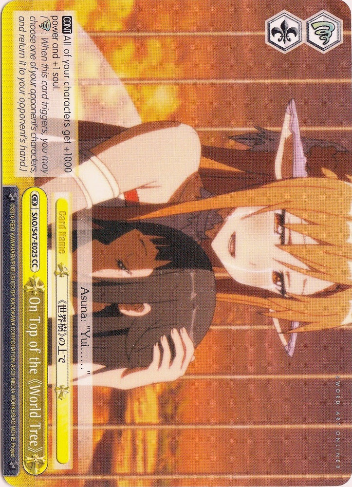 On Top of the World Tree (SAO/S47-E025 CC) [Sword Art Online Re: Edit]