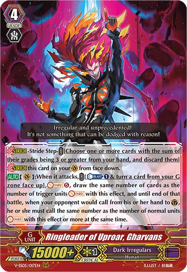 Ringleader of Uproar, Gharvans (V-SS05/017EN) [Premium Collection 2020]