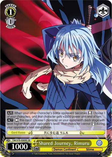 Shared Journey, Rimuru (TSK/S70-E009S SR) [That Time I Got Reincarnated as a Slime]