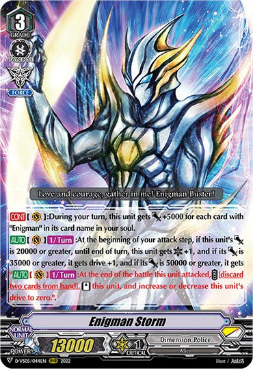 Enigman Storm (D-VS05/044EN) [V Clan Collection Vol.5]
