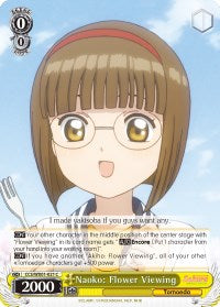 Naoko: Flower Viewing (CCS/WX01-021 C) [Cardcaptor Sakura: Clear Card]