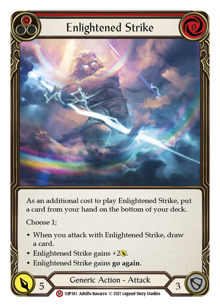 Enlightened Strike [1HP361] (History Pack 1)