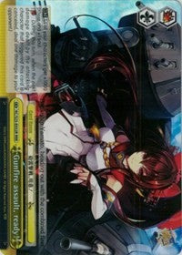 Gunfire assault, ready! (KC/S25-E032R RRR) [KanColle]