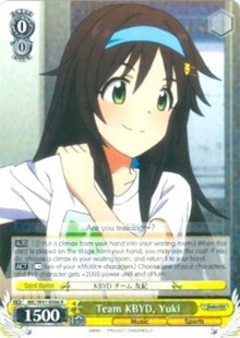 Team KBYD, Yuki (IMC/W41-E006 R) [The iDOLM@STER Cinderella Girls]