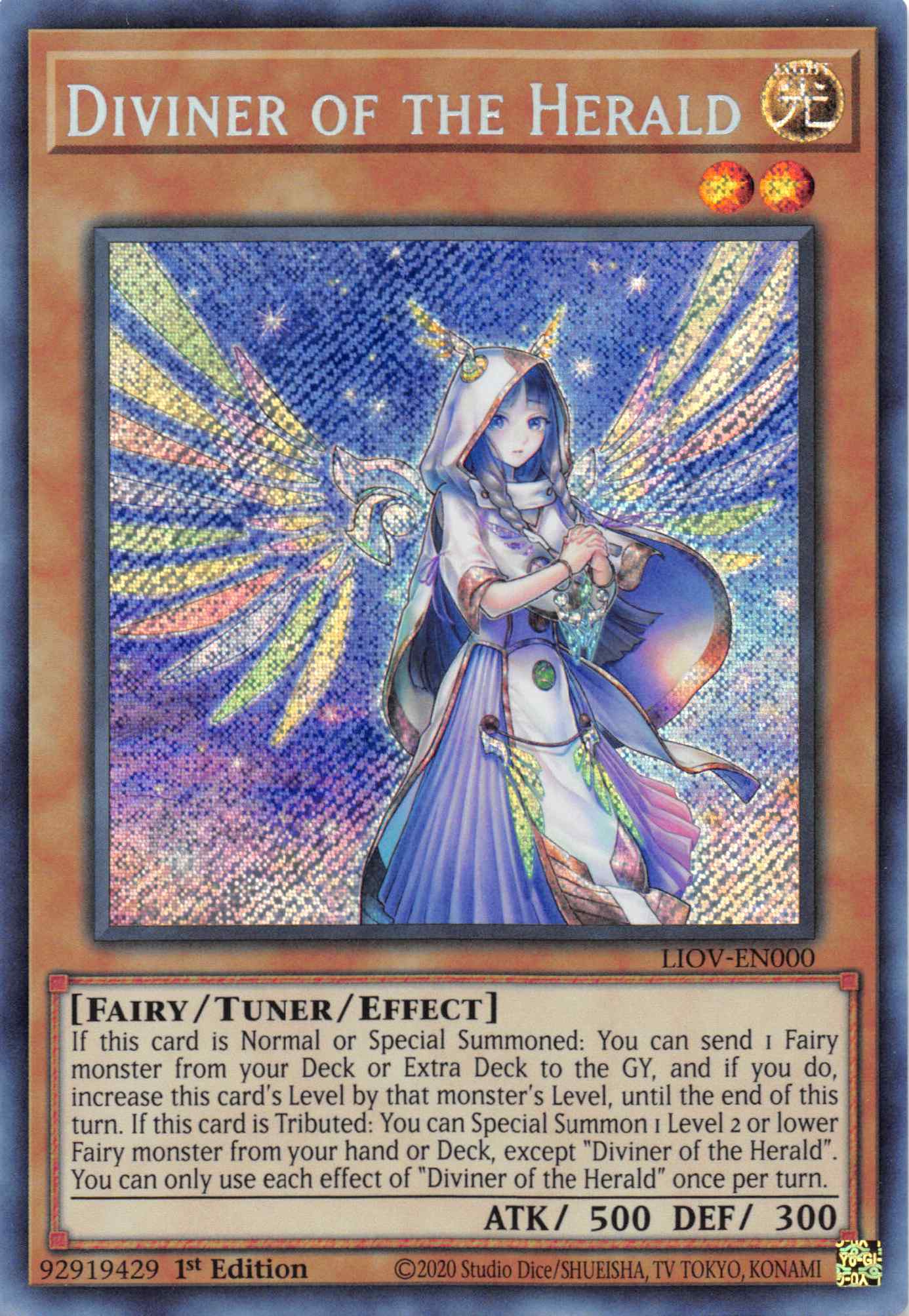 Diviner of the Herald [LIOV-EN000] Secret Rare