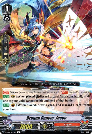 Dragon Dancer, Josee (V-EB07/022EN) [The Heroic Evolution]