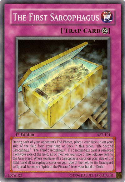 The First Sarcophagus [AST-101] Super Rare