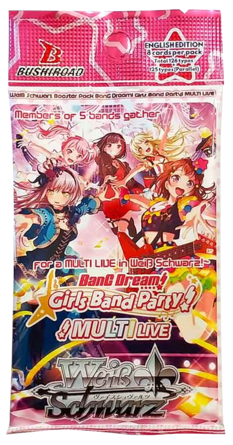 BanG Dream! Girls Band Party! MULTI LIVE - Booster Pack