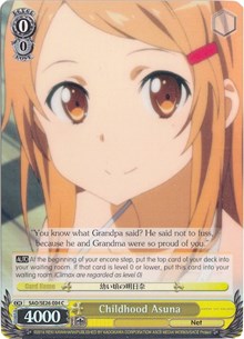Childhood Asuna (SAO/SE26-E04 C) (Parallel Foil) [Sword Art Online II Vol.2]