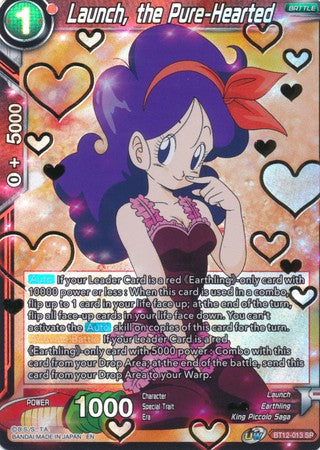 Launch, the Pure-Hearted (BT12-013) [Vicious Rejuvenation]