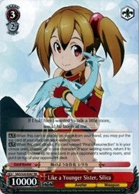 Like a Younger Sister, Silica (SAO/S20-E047 RR) [Sword Art Online]