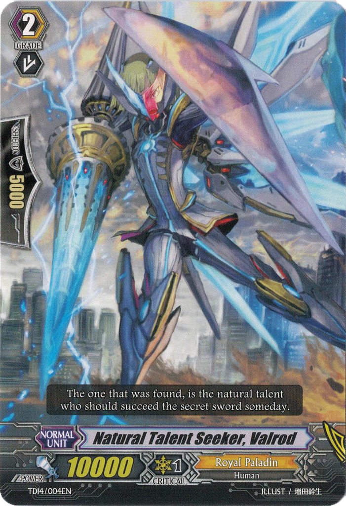 Natural Talent Seeker, Valrod (TD14/004EN) [Trial Deck 14: Seeker of Hope]