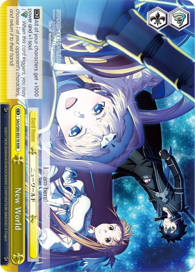 New World (SAO/S80-E031R RRR) [Sword Art Online -Alicization- Vol.2]