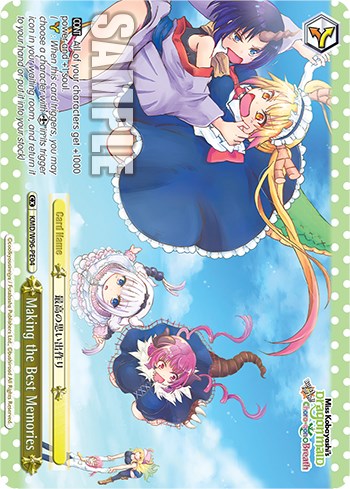 Making the Best Memories [Miss Kobayashi's Dragon Maid]