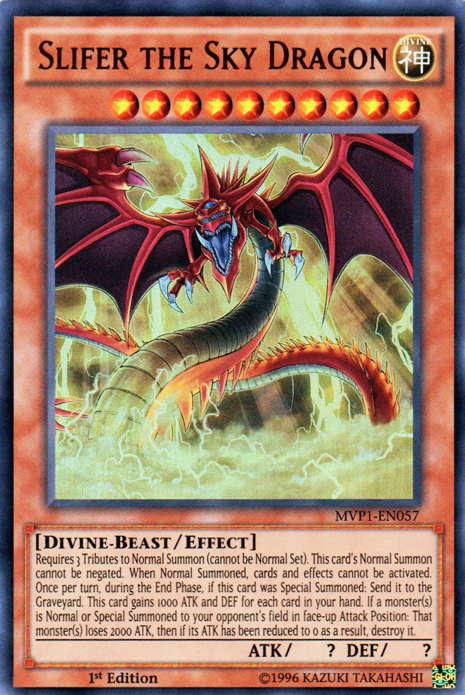 Slifer the Sky Dragon [MVP1-EN057] Ultra Rare