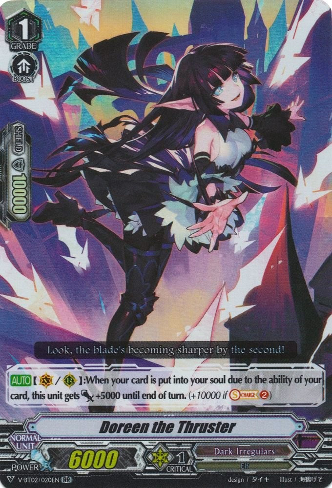 Doreen the Thruster (V-BT02/020EN) [Strongest! Team AL4]