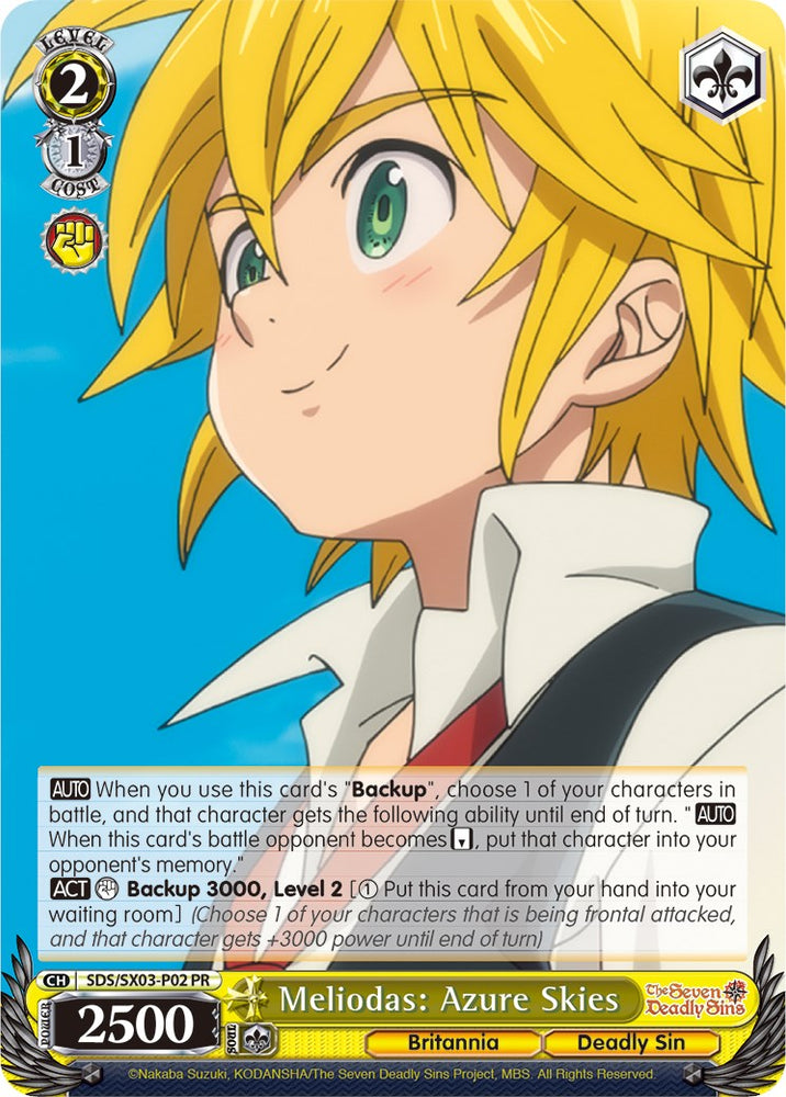 Meliodas: Azure Skies [The Seven Deadly Sins: Revival of The Commandments]