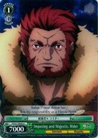 Imposing and Majestic, Rider (FZ/S17-E042 U) [Fate/Zero]