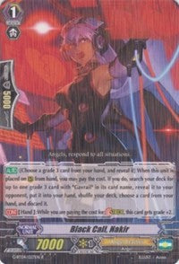 Black Call, Nakir (G-BT04/027EN) [Soul Strike Against the Supreme]