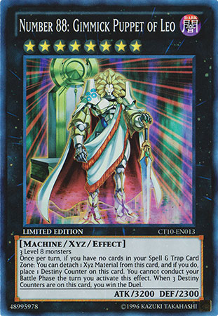 Number 88: Gimmick Puppet of Leo [CT10-EN013] Super Rare