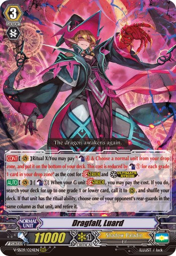 Dragfall, Luard (V-SS09/024EN) [Revival Selection]