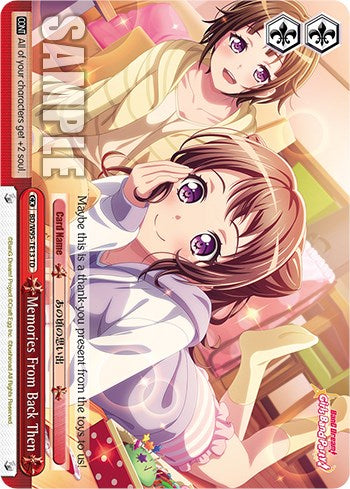 Memories From Back Then [BanG Dream! Girls Band Party! 5th Anniversary]