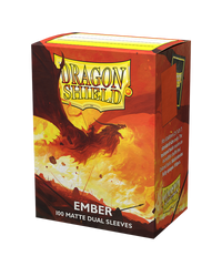 Dragon Shield Ember - Dual Matte Sleeves - Standard Size