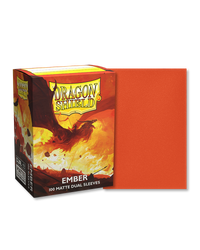 Dragon Shield Ember - Dual Matte Sleeves - Standard Size