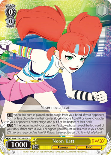 Neon Katt (RWBY/WX03-006 U) [RWBY]