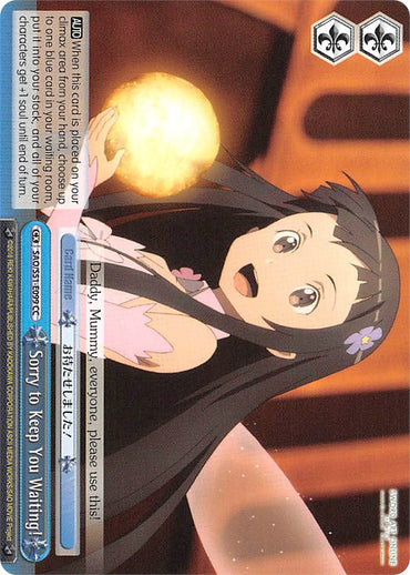Sorry to Keep You Waiting! (SAO/S51-E099 CC) [Sword Art Online The Movie: -Ordinal Scale-]