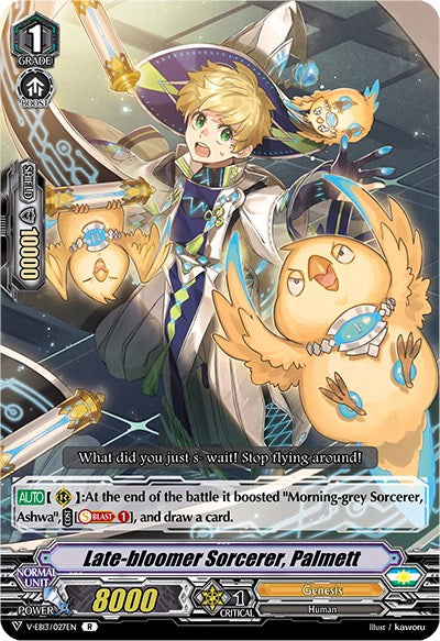 Late-bloomer Sorcerer, Palmett (V-EB13/027EN) [The Astral Force]