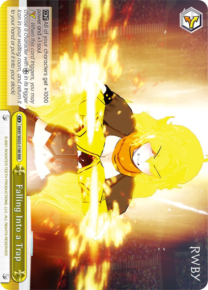 Falling Into a Trap (RWBY/WX03-018R RRR) [RWBY]