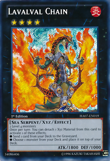 Lavalval Chain [HA07-EN019] Secret Rare