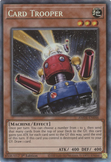 Card Trooper [AMDE-EN046] Collector's Rare