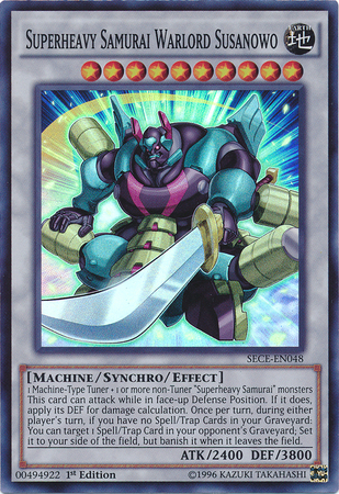 Superheavy Samurai Warlord Susanowo [SECE-EN048] Super Rare