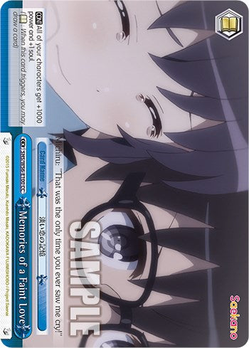 Memories of a Faint Love [Saekano: How to Raise a Boring Girlfriend]