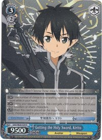 Getting the Holy Sword, Kirito (SAO/SE26-E29 R) (Parallel Foil) [Sword Art Online II Vol.2]