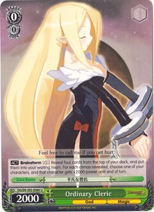 Ordinary Cleric (DG/EN-S03-E060 U) [Disgaea]