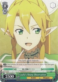 Leafa's Sharp Observation (SAO/S20-E037 C) [Sword Art Online]