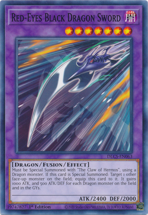 Red-Eyes Black Dragon Sword [DLCS-EN063] Common