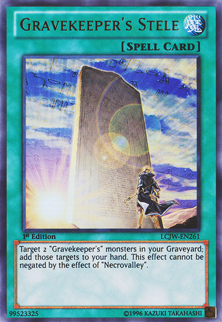 Gravekeeper's Stele [LCJW-EN261] Ultra Rare