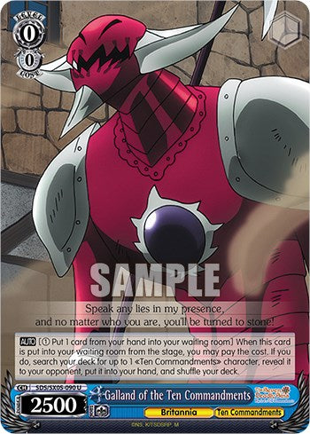 Galland of the Ten Commandments [The Seven Deadly Sins: Revival of The Commandments]