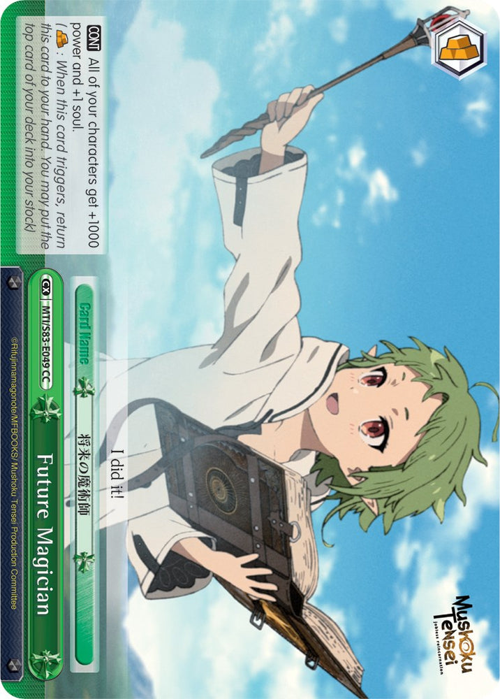 Future Magician (MTI/S83-E049 CC) [Mushoku Tensei: Jobless Reincarnation]