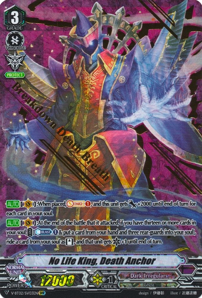No Life King, Death Anchor (V-BT02/SV03EN) [Strongest! Team AL4]