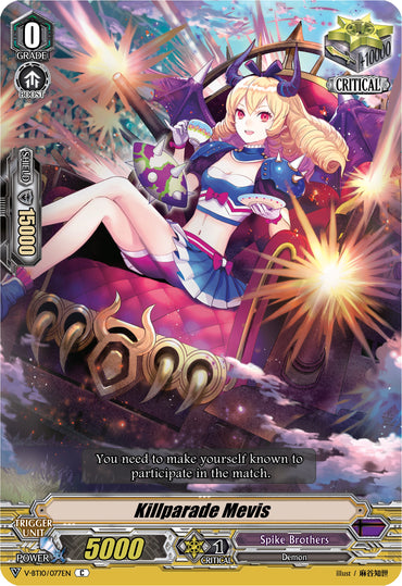 Killparade Mevis (V-BT10/077EN) [Phantom Dragon Aeon]